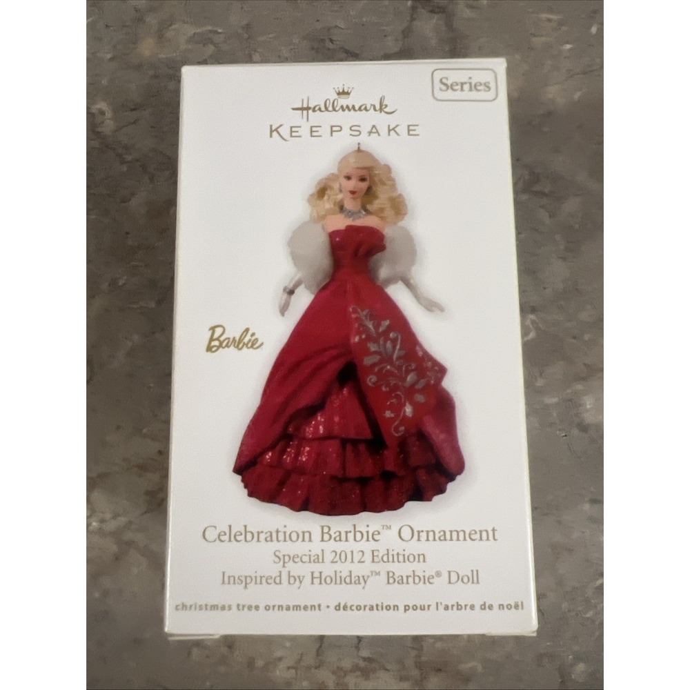 2012 Hallmark Ornament CELEBRATION BARBIE 13th in Series